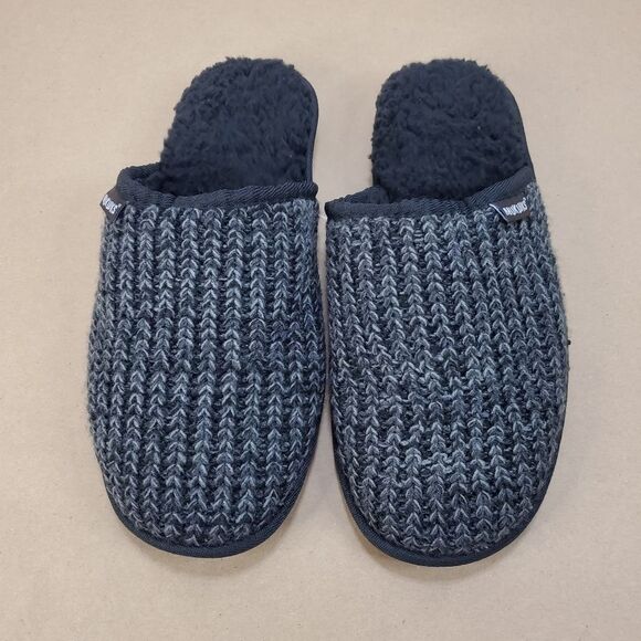 NWOT Muk Luks Gavin Scuff Slippers Medium 10/11 - Picture 1 of 10